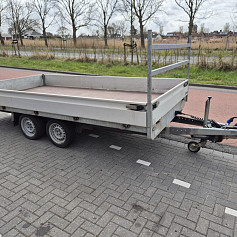 Henra PL35DS Plateauwagen / 3500kg