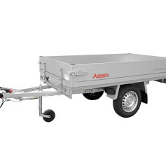 Anssems plateauwagen PLTB1000 1-as geremd 211x132cm/1000kg