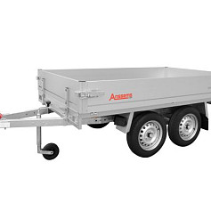 Anssems plateauwagen PLTT750 2-as ongeremd 251x150cm/750kg